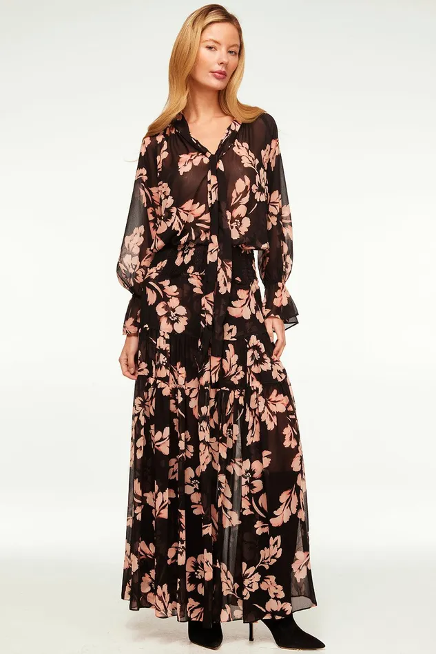 Women MISA Los Angeles Skirts and Shorts BAR SKIRT Auric Flora