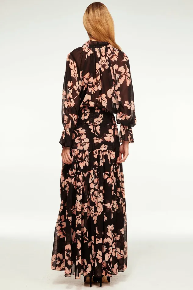 Women MISA Los Angeles Skirts and Shorts BAR SKIRT Auric Flora