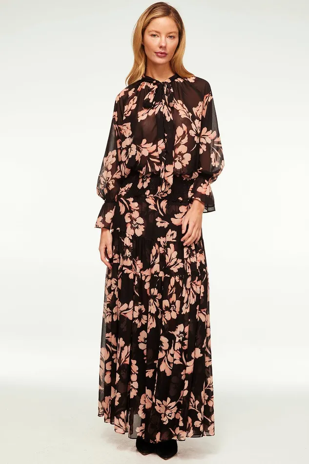 Women MISA Los Angeles Skirts and Shorts BAR SKIRT Auric Flora