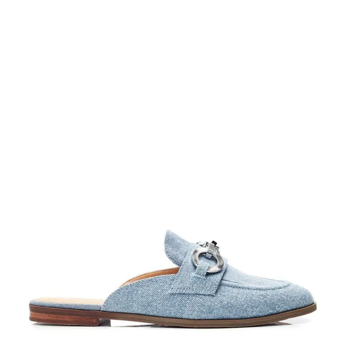 Women Moda In Pelle Casual Shoes Fernne Denim Textile