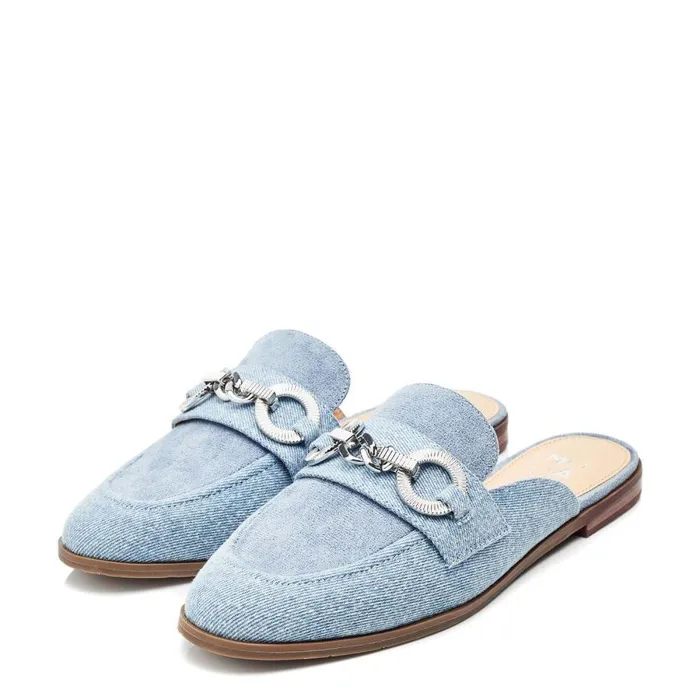 Women Moda In Pelle Casual Shoes Fernne Denim Textile