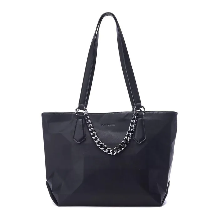 Women Moda In Pelle Tote Bags Berklie Bag Black Porvair