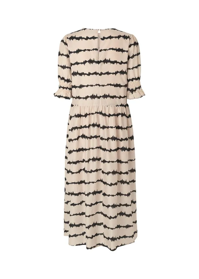Women Modstrm Dresses PoemMD Print Dress Tie Dye Lines Women Modstrm Dresses PoemMD Print Dress Tie Dye Lines