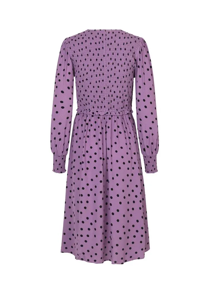 Women Modstrm Dresses Tomme Print Dress Bold Dot Valerian Women Modstrm Dresses Tomme Print Dress Bold Dot Valerian