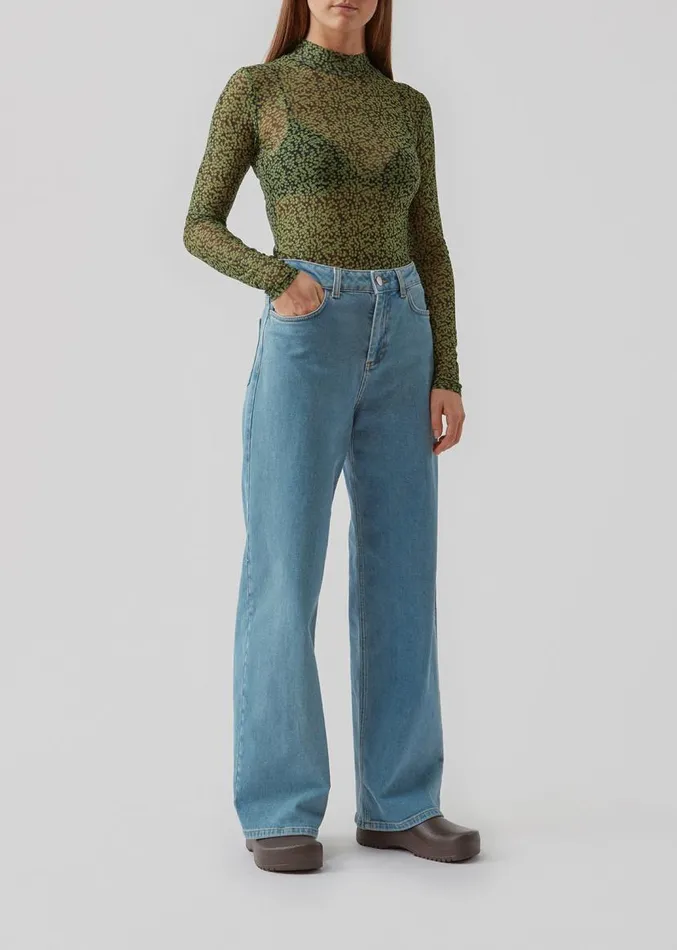 Women Modstrm Tops OraMD Print Top Flower Buds