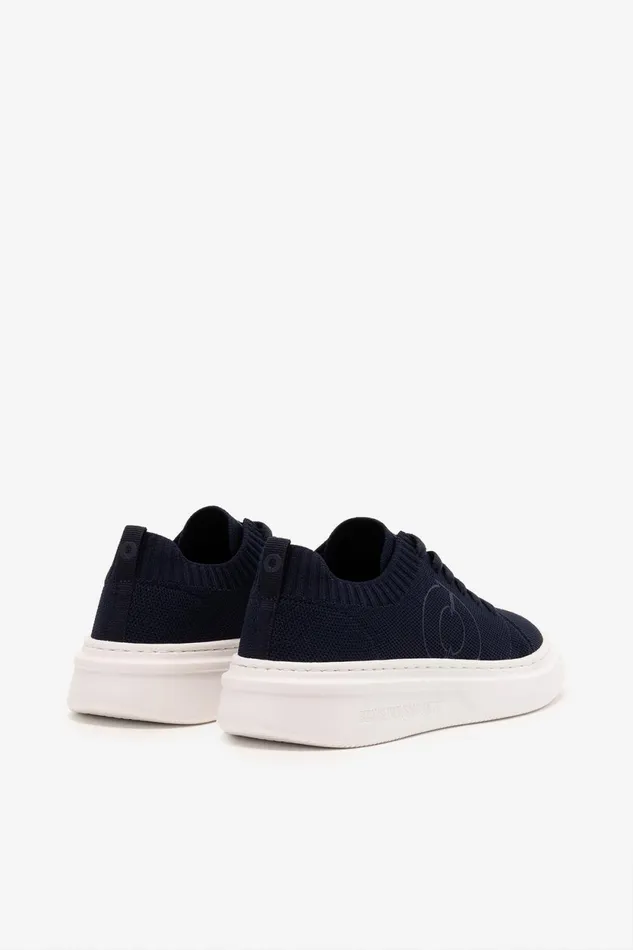 Women Navy Blue Bermudas Trainers Ecoalf Sneakers
