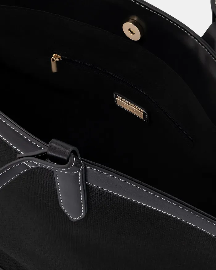 Women NOVO Shoes ANINA BLACK Tote Bag Tote Bags