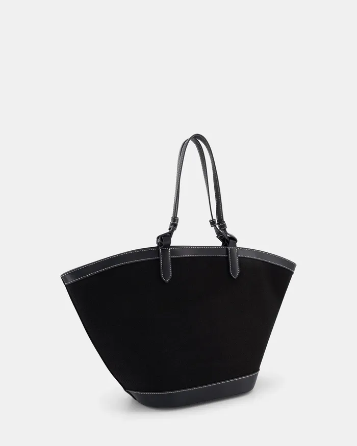 Women NOVO Shoes ANINA BLACK Tote Bag Tote Bags