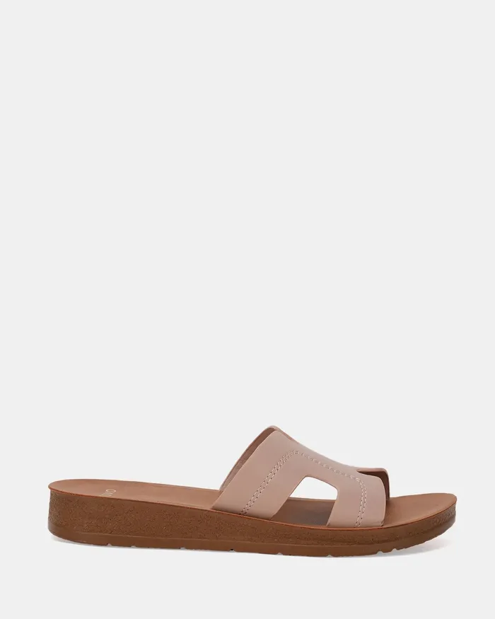 Women NOVO Shoes RYLEIGH NUDE Sandals Flat Sandals