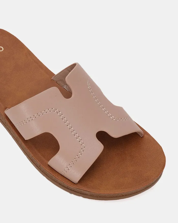 Women NOVO Shoes RYLEIGH NUDE Sandals Flat Sandals