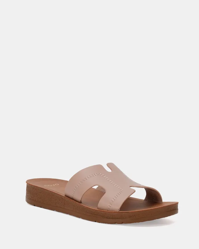 Women NOVO Shoes RYLEIGH NUDE Sandals Flat Sandals
