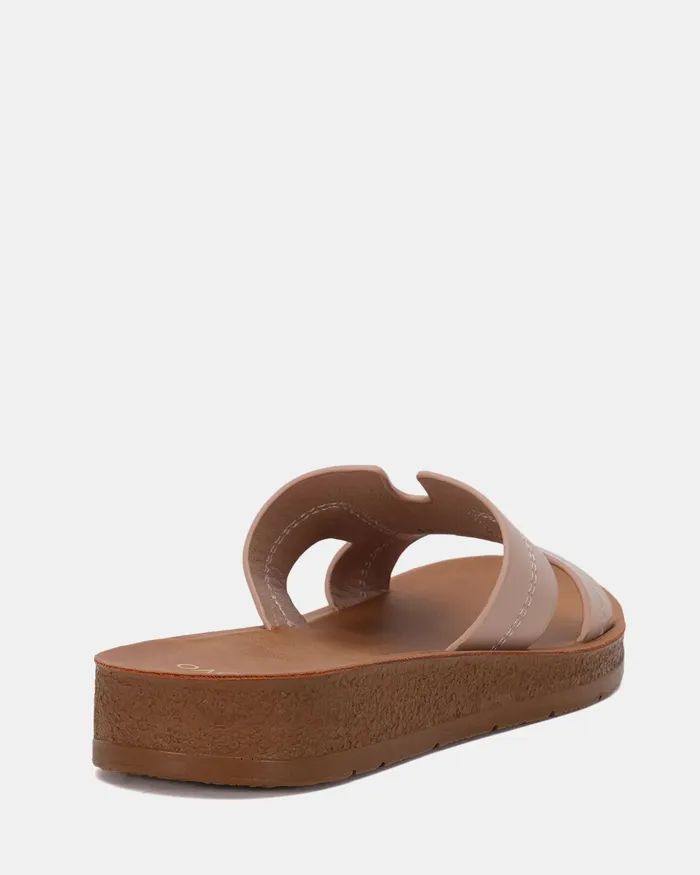 Women NOVO Shoes RYLEIGH NUDE Sandals Flat Sandals