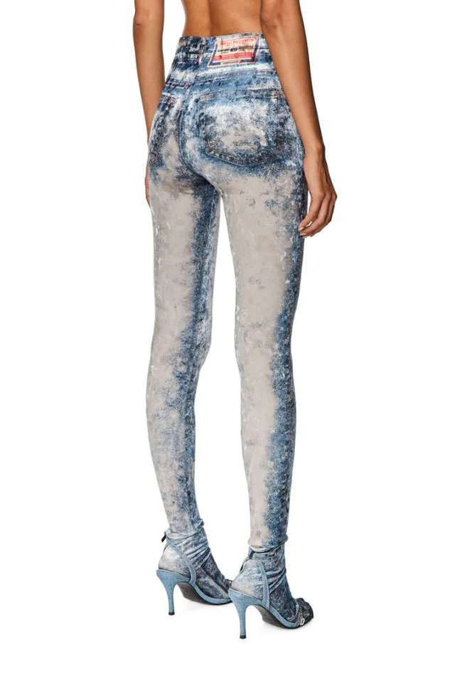 Women PKolvet Blue Diesel Trousers And Shorts Women PKolvet Blue Diesel Trousers And Shorts