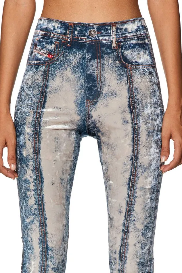 Women PKolvet Blue Diesel Trousers And Shorts Women PKolvet Blue Diesel Trousers And Shorts