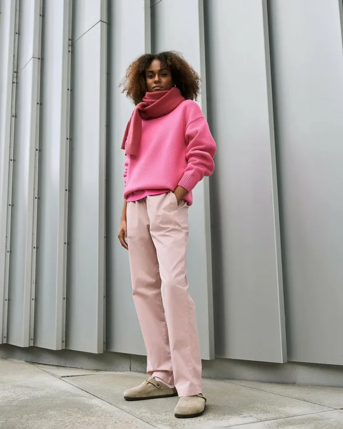 Women Pants Colorful Standard Organic Twill Pants Desert Khaki