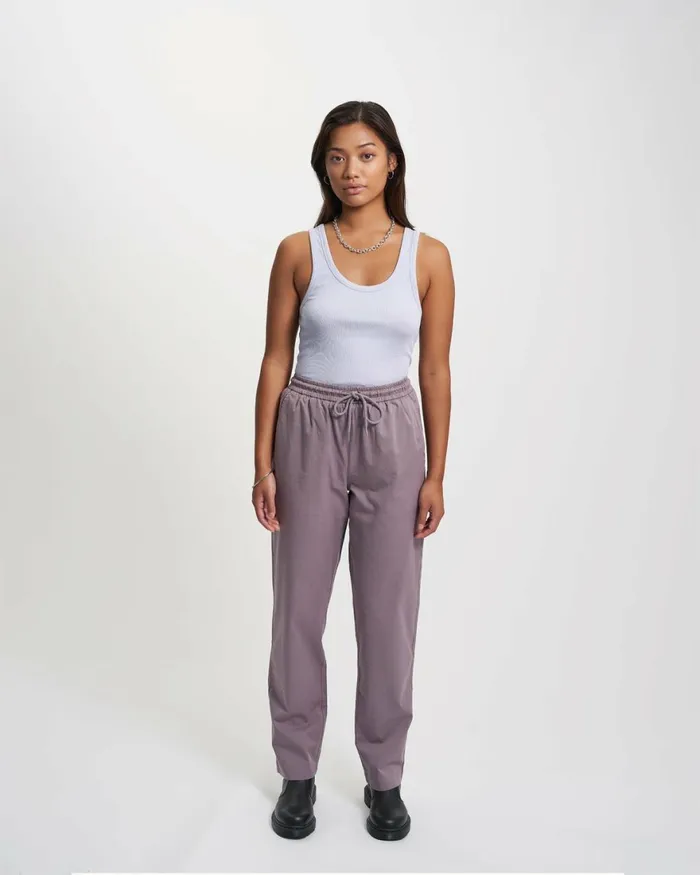 Women Pants Colorful Standard Organic Twill Pants Desert Khaki