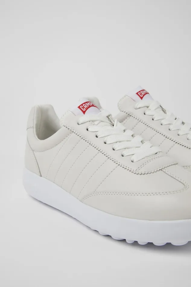Women Pelotas XLite White Leather And Textile Sneakers Camper Sneakers
