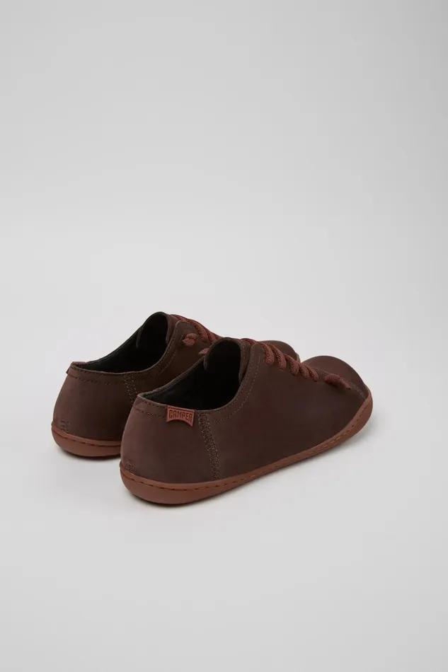 Women Peu Bronw Nubuck Shoes Camper Casual Shoes Women Peu Bronw Nubuck Shoes Camper Casual Shoes