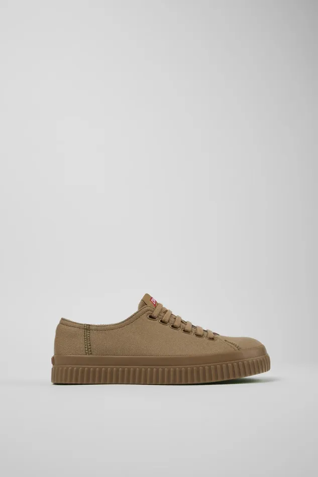 Women Peu Roda Brown Textile Shoes Camper Sneakers Women Peu Roda Brown Textile Shoes Camper Sneakers