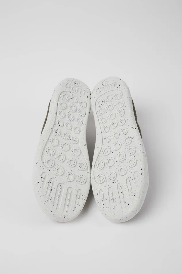 Women Peu Touring Green Textile Sneakers Camper Sneakers Women Peu Touring Green Textile Sneakers Camper Sneakers