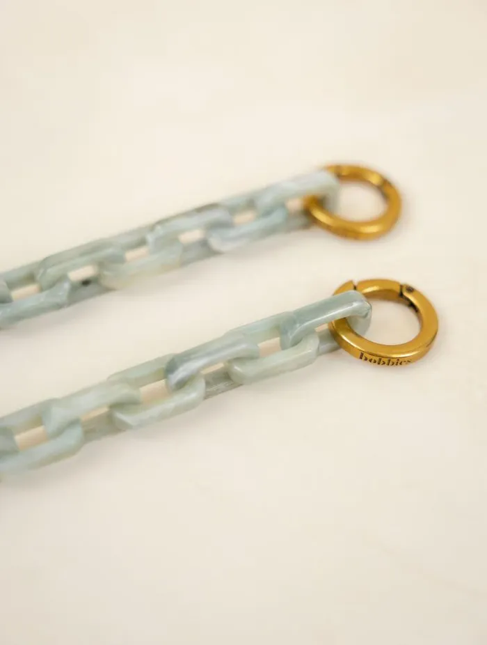 Women Phone Straps Bobbies Veneto Silver Jade Women Phone Straps Bobbies Veneto Silver Jade