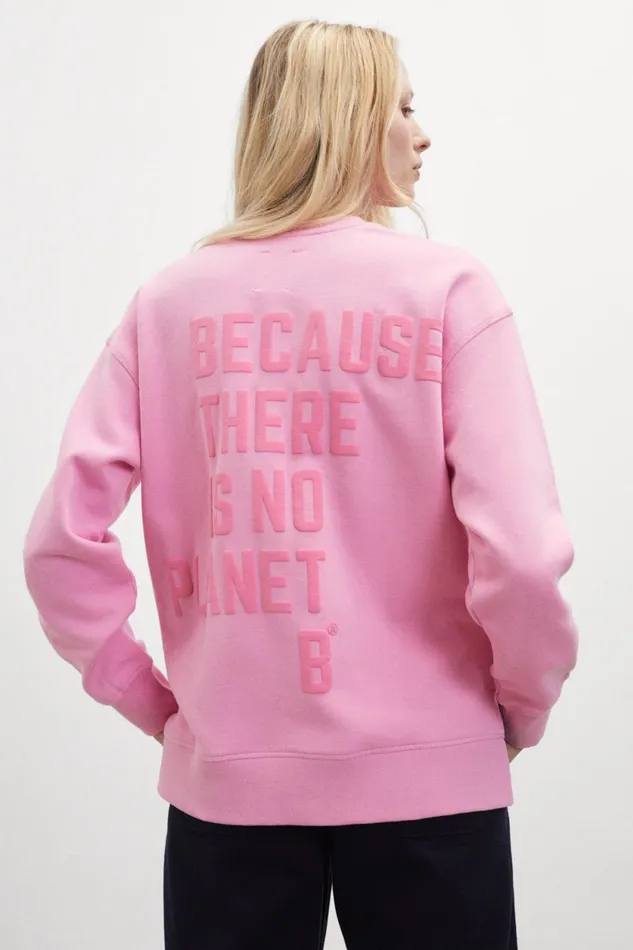 Women Pink Galway Sweatshirt Ecoalf Sweatshirts