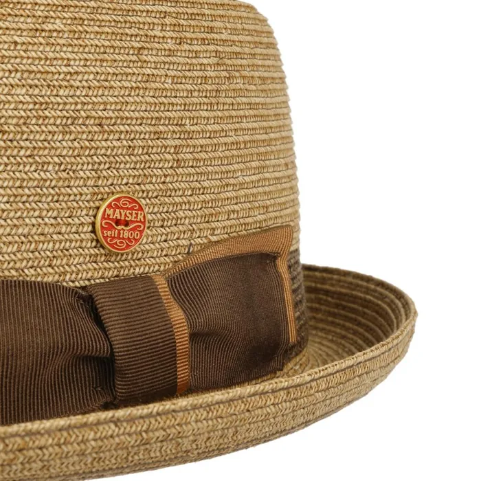 Women Pork Pie Hats Mayser Gareth Classic Pork Pie Straw Hat Beigebrown Women Pork Pie Hats Mayser Gareth Classic Pork Pie Straw Hat Beigebrown