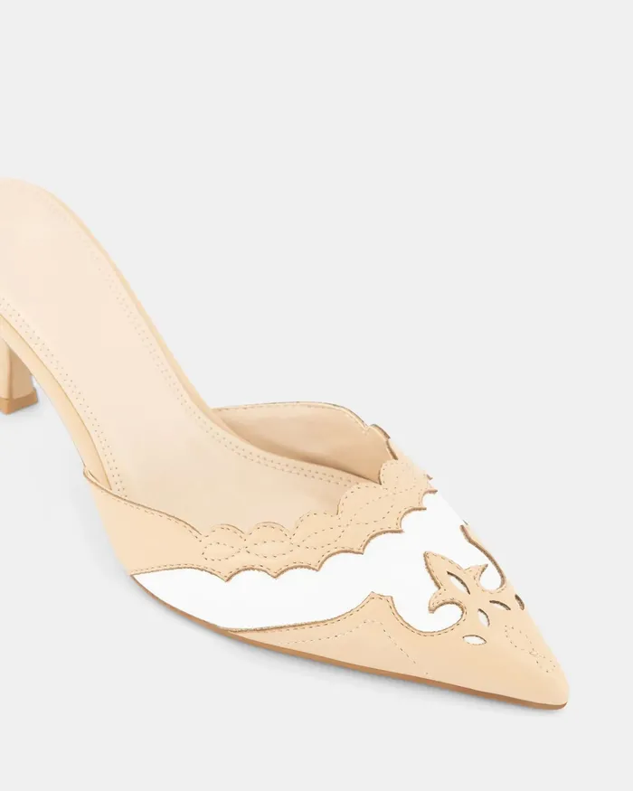 Women Pumps NOVO Shoes IRISS NUDE Low Heels