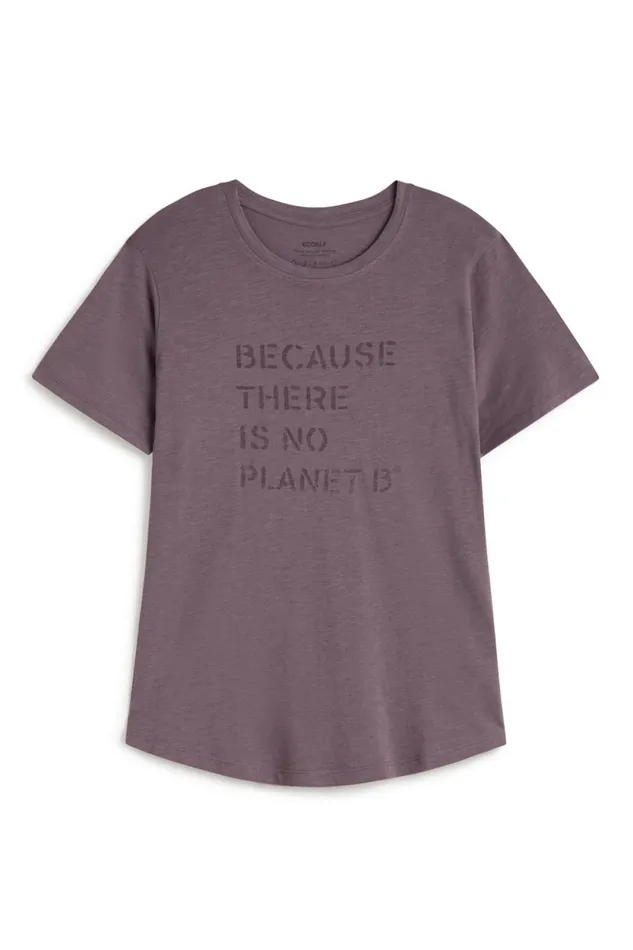 Women Purple Ambel TShirt Ecoalf TShirts