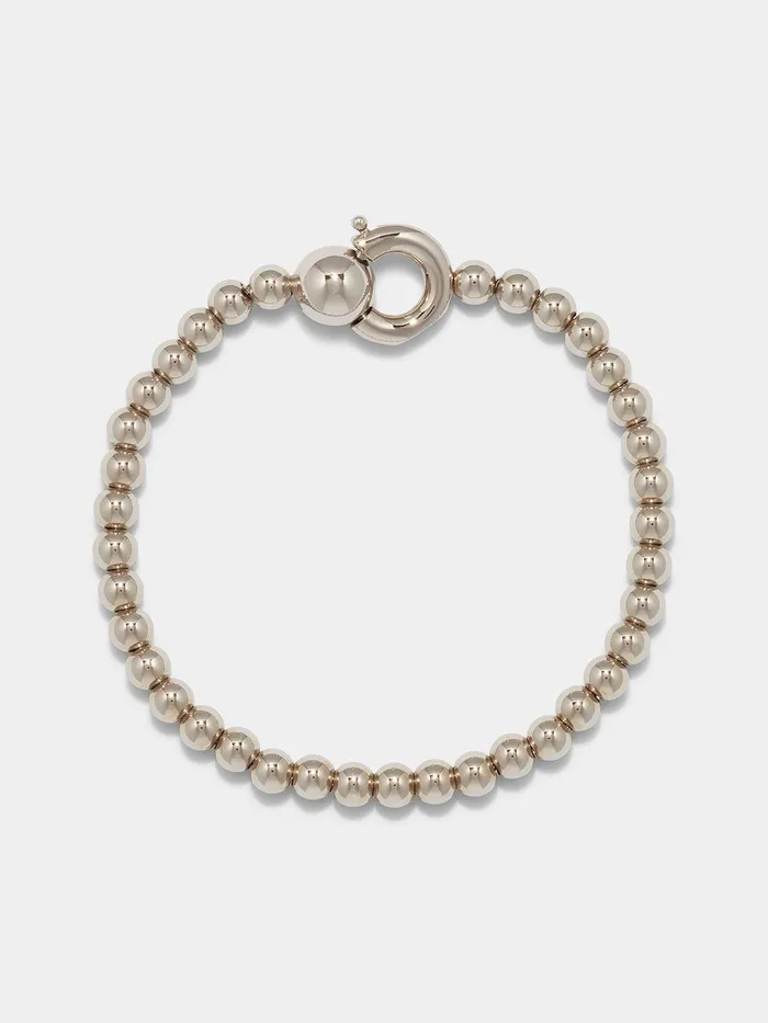 Women Sasha Ball Chain PalladiumPlated Bracelet Aeyde Bracelets