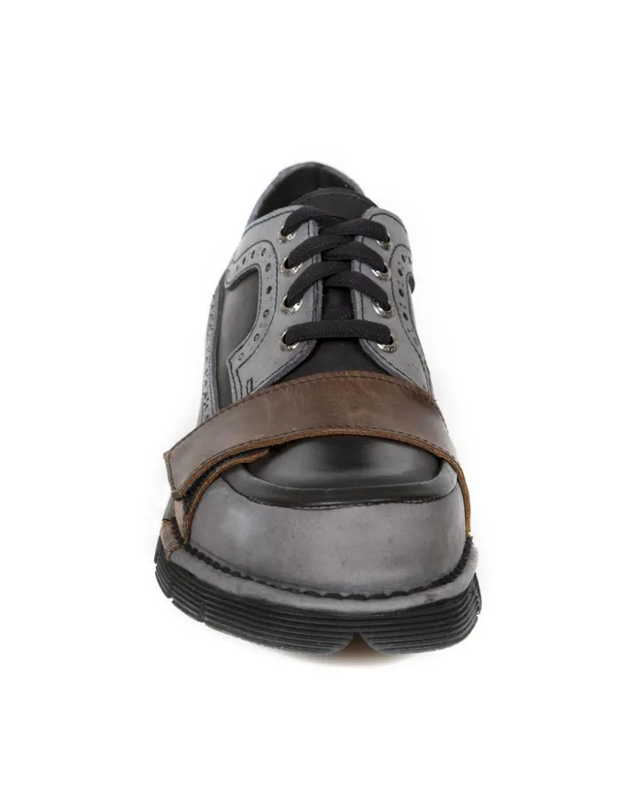 Women Shoe Metallic MMili132C2 New Rock Military Women Shoe Metallic MMili132C2 New Rock Military