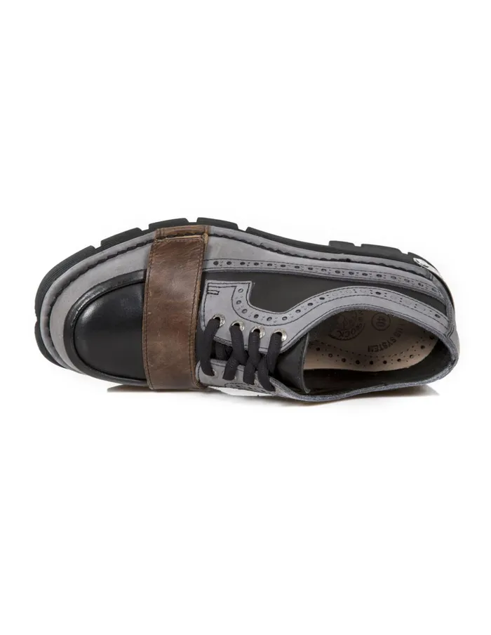 Women Shoe Metallic MMili132C2 New Rock Military Women Shoe Metallic MMili132C2 New Rock Military