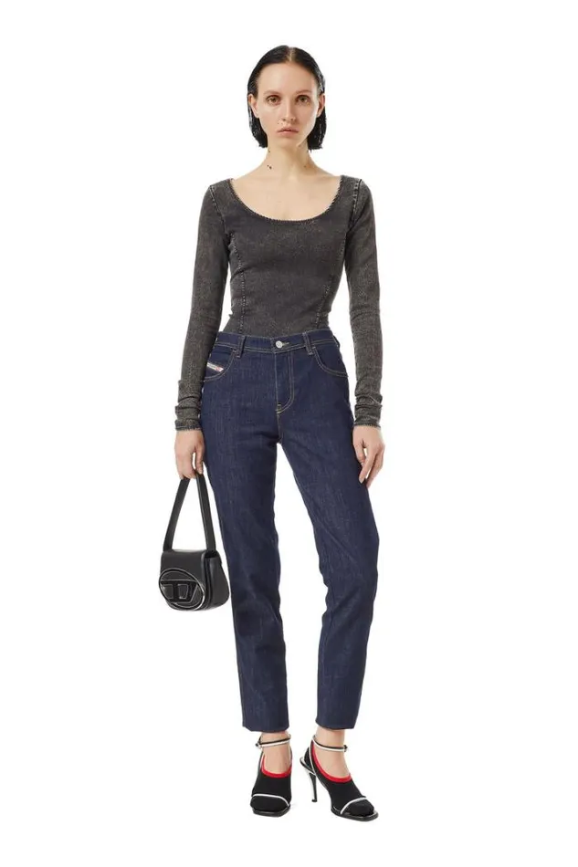 Women Skinny Jeans 2015 Babhila Z9c17 Dark Blue Diesel Skinny