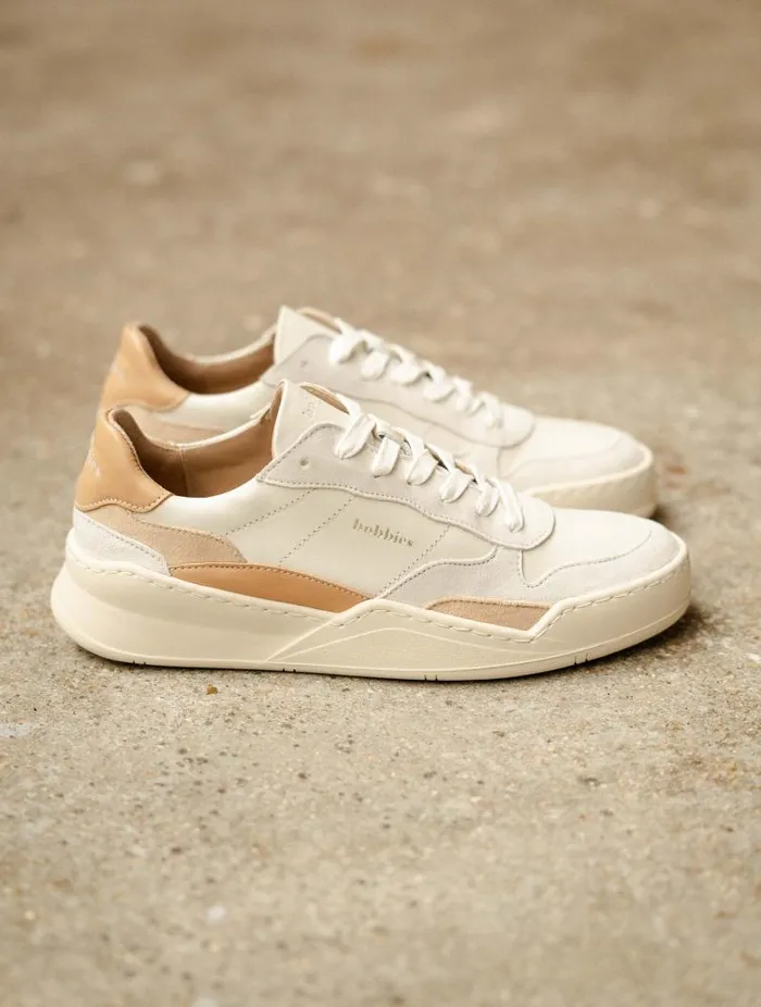 Women Sneakers Bobbies Beverly Off White 8211 Toffee 8211 Beige Women Sneakers Bobbies Beverly Off White 8211 Toffee 8211 Beige