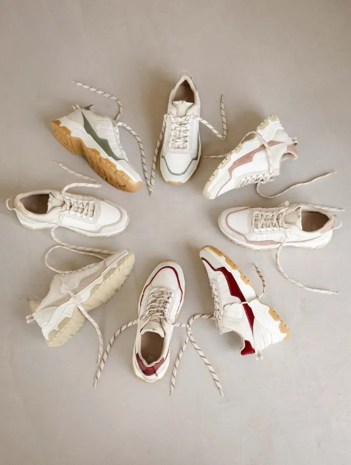 Women Sneakers Bobbies Kiwa White and Papyrus Women Sneakers Bobbies Kiwa White and Papyrus