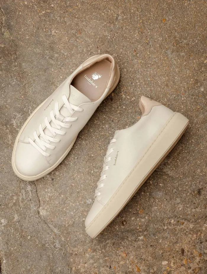 Women Sneakers Bobbies Sanna Off White and Chantilly