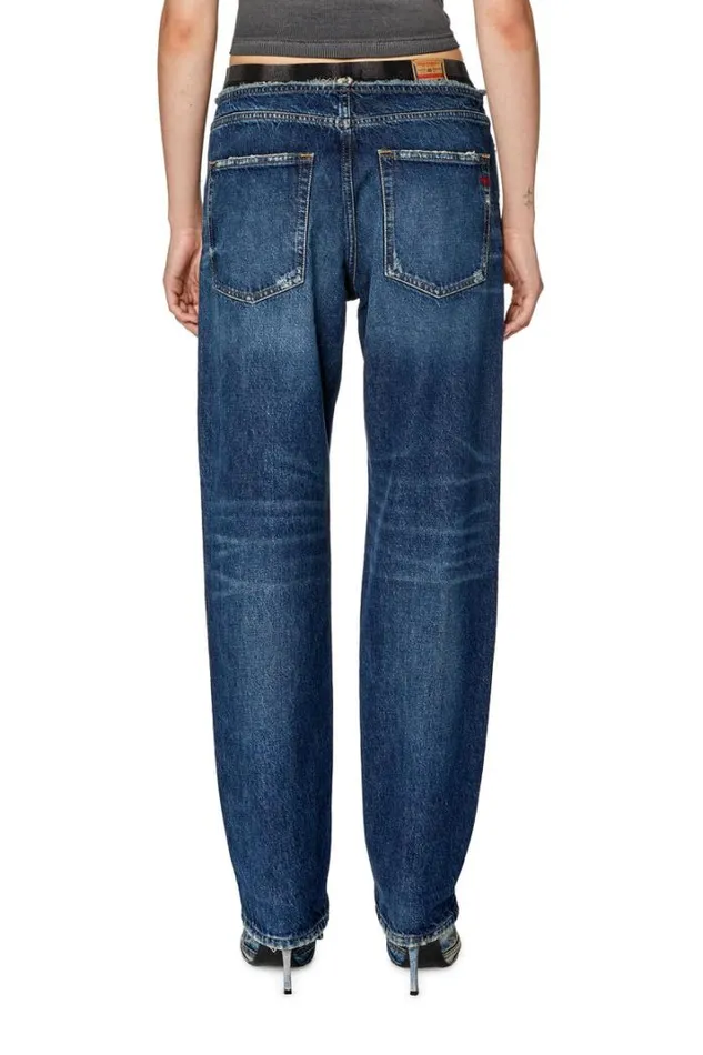 Women Straight Jeans DArk 09g92 Dark Blue Diesel Straight Women Straight Jeans DArk 09g92 Dark Blue Diesel Straight