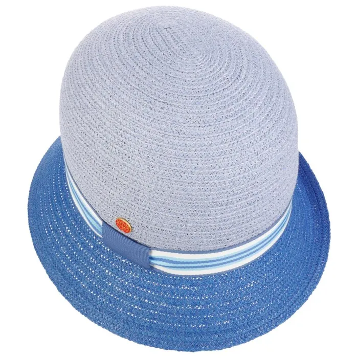 Women Straw Hats Mayser Nanni Twotone Straw Hat Beige Women Straw Hats Mayser Nanni Twotone Straw Hat Beige