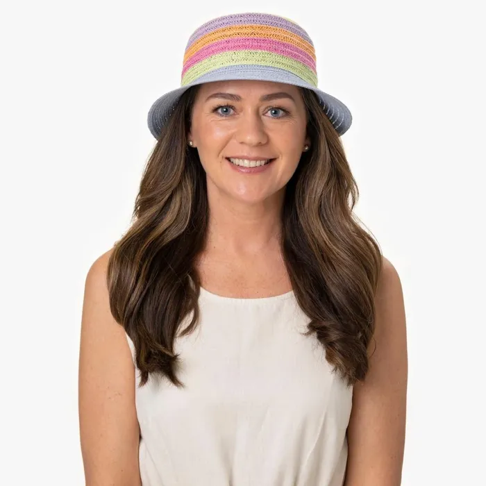 Women Straw Hats Mayser Susanne Multicolour Straw Hat Colorful Women Straw Hats Mayser Susanne Multicolour Straw Hat Colorful