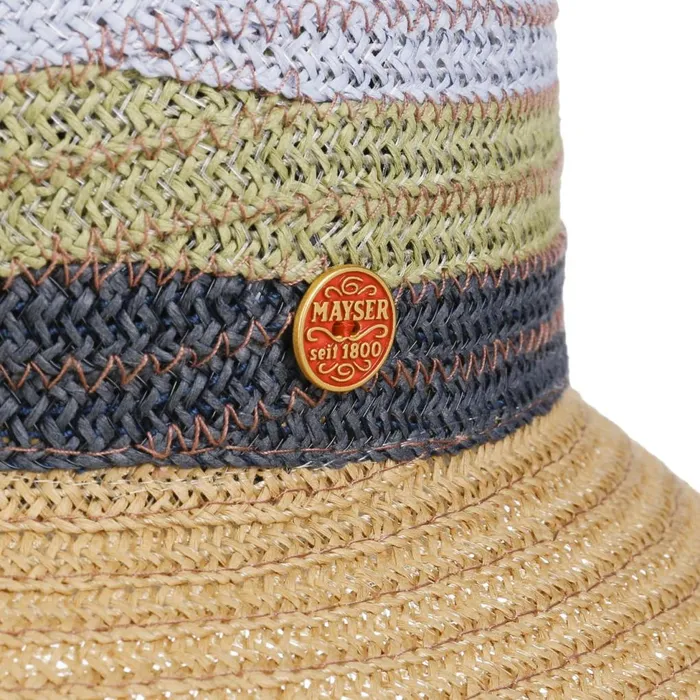 Women Straw Hats Mayser Susanne Multicolour Straw Hat Colorful Women Straw Hats Mayser Susanne Multicolour Straw Hat Colorful
