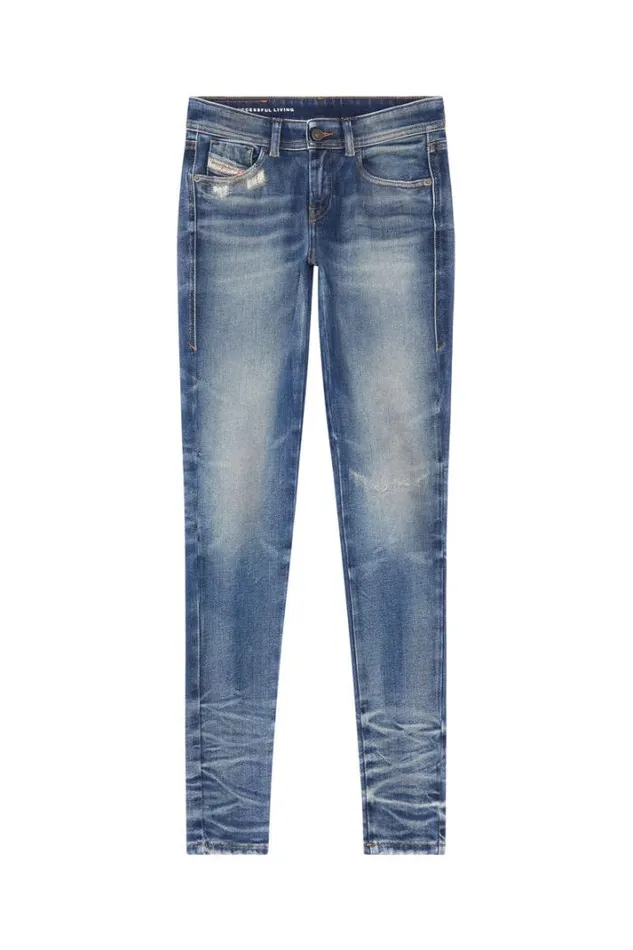 Women Super Skinny Jeans 2017 Slandy 09g14 Medium Blue Diesel Super Skinny Women Super Skinny Jeans 2017 Slandy 09g14 Medium Blue Diesel Super Skinny