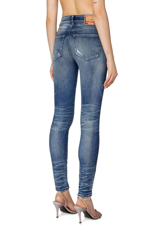 Women Super Skinny Jeans 2017 Slandy 09g14 Medium Blue Diesel Super Skinny Women Super Skinny Jeans 2017 Slandy 09g14 Medium Blue Diesel Super Skinny