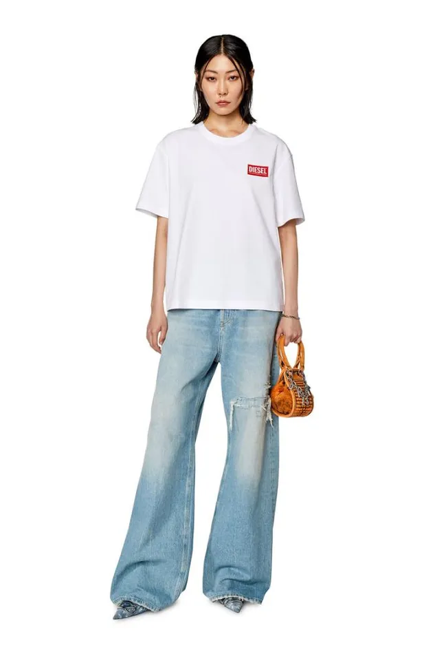 Women TDannyNlabel White Diesel Tshirts And Tops