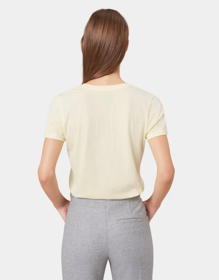 Women TShirts Colorful Standard Women Light Organic Tee Ivory White