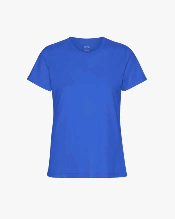 Women TShirts Colorful Standard Women Light Organic Tee Sapphire Blue
