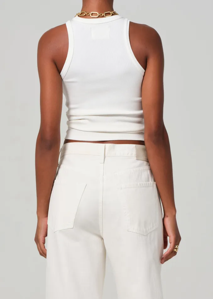 Women Tops Citizens Of Humanity Akira Tank In Ivory