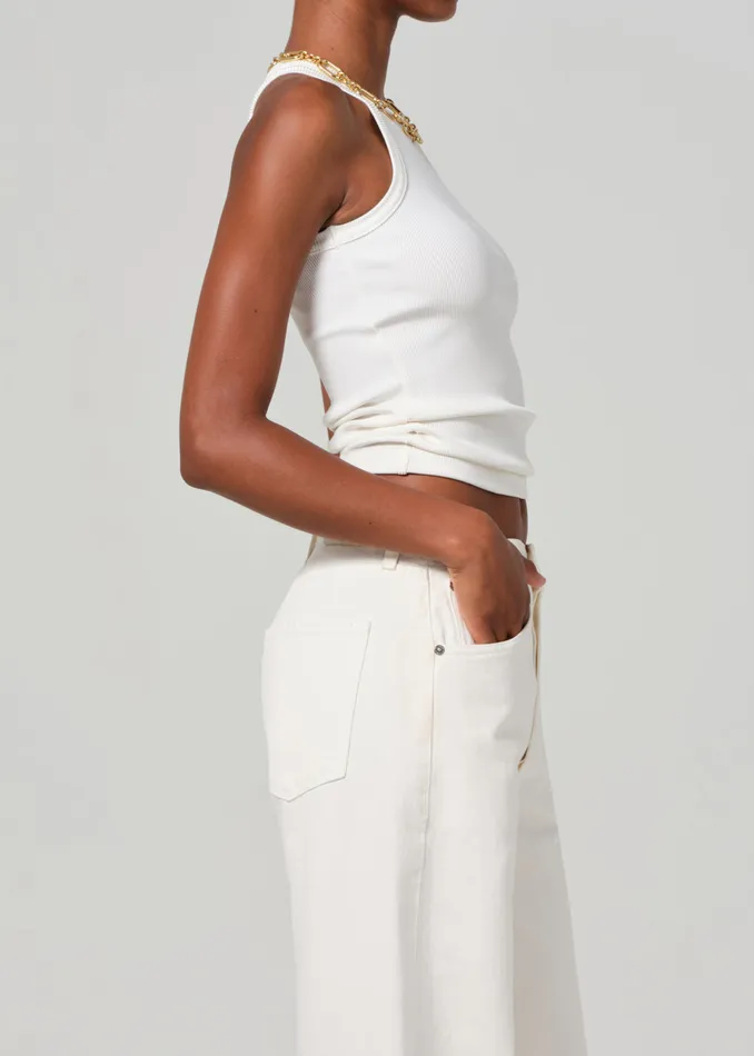 Women Tops Citizens Of Humanity Akira Tank In Ivory