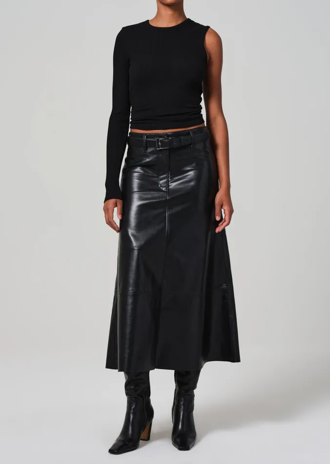 Women Tops Citizens Of Humanity Fellina One Sleeve In Black