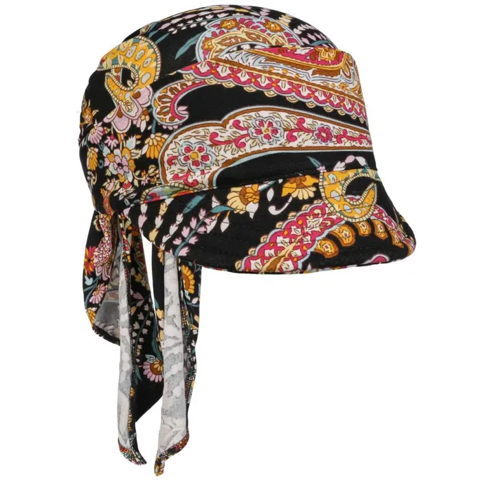 Women Visors Mayser Emma Jersey Bandana Cap Blue