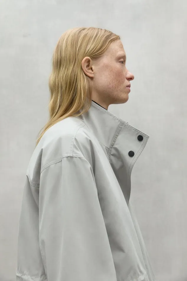 Women White Hokai Jacket Ecoalf Coats And Jackets